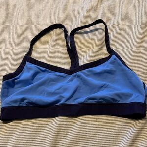 Aerie Blue and Black Sports Bra